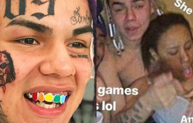 6ix9ine was charged with... 